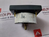 Simpson 1357 Md Panel Meter 0-200 Ac Amperes