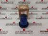 70218 03 Rotary Warning Light Blue 12/24Vdc