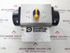 Dynaquip pneumatic actuator model ap1010, 10 bar max pressure.