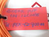 Fibertek break kit 1m-12core