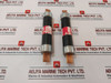 Lot Of 3X Bussmann Frs-r-100 Amp Fuse Time Delay Current Limiting 300V Used