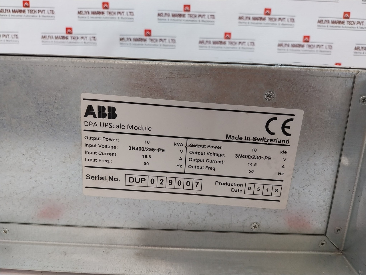 Abb Dpa Upscale Module 10 Kva