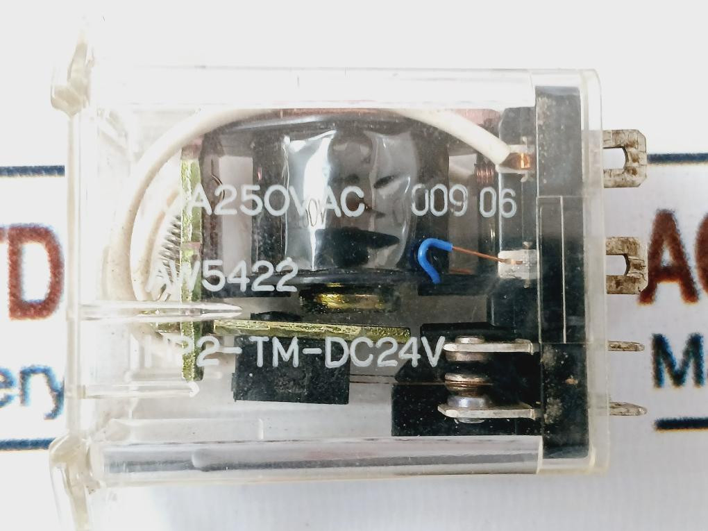 Matsushita HAI-DC24V リレー 11個セット Matsushita Hp2-tm-dc24V Relay 10A 250Vac