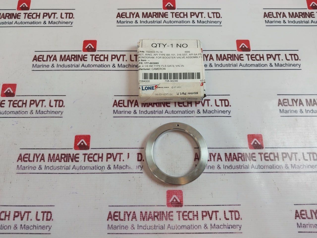 Lot Of 2X Lonestar Bx151 Gasket Ring Api Type Bx-151 316 Sst