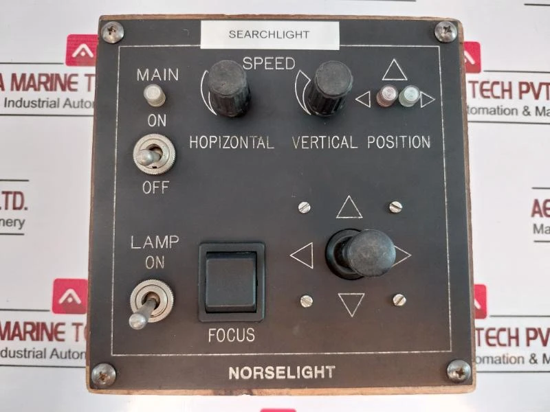 Searchlight Pilot Control Norselight Searchlight Control Panel