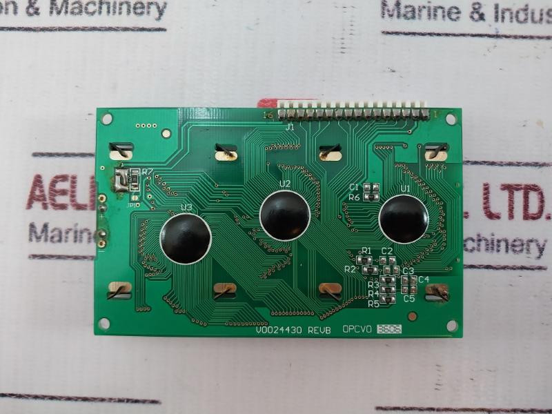Alphanumeric Display Casing V0024430 0Pcv0 Alphanumeric Display With Green Backlight Lcd Display Module