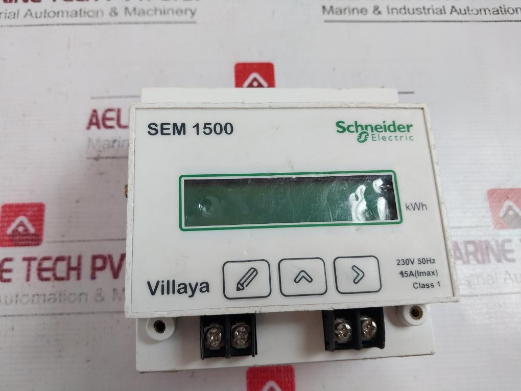 Sem Meter Schneider Electric Villaya Sem 1500 Kilowatt-hour Energy Meter 230V ...