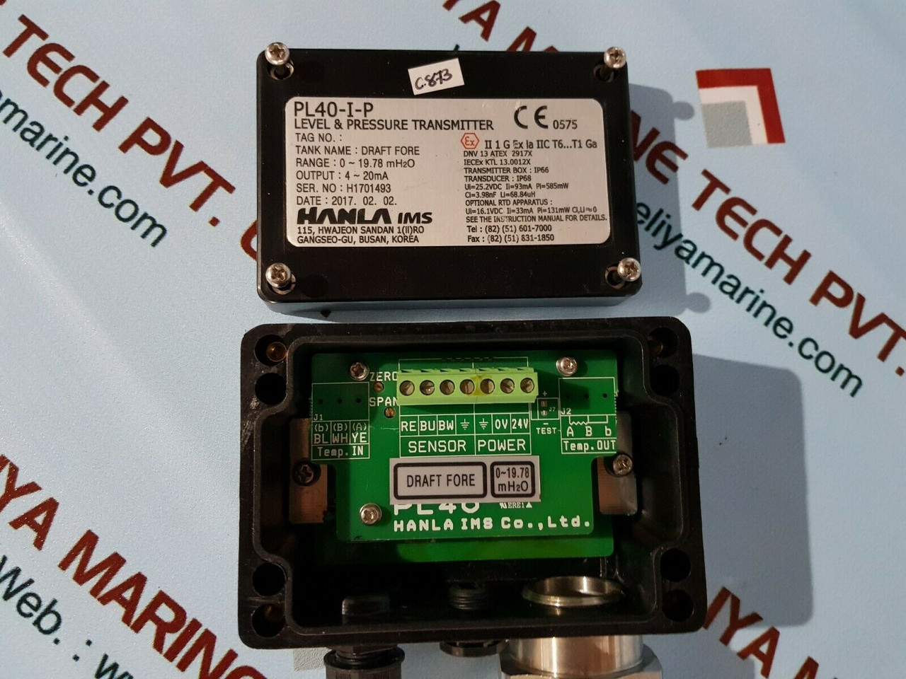 Hanla Level Sensor Hanla ims pl40-i-p level & pressure transmitter range 0~19.78 mh2o