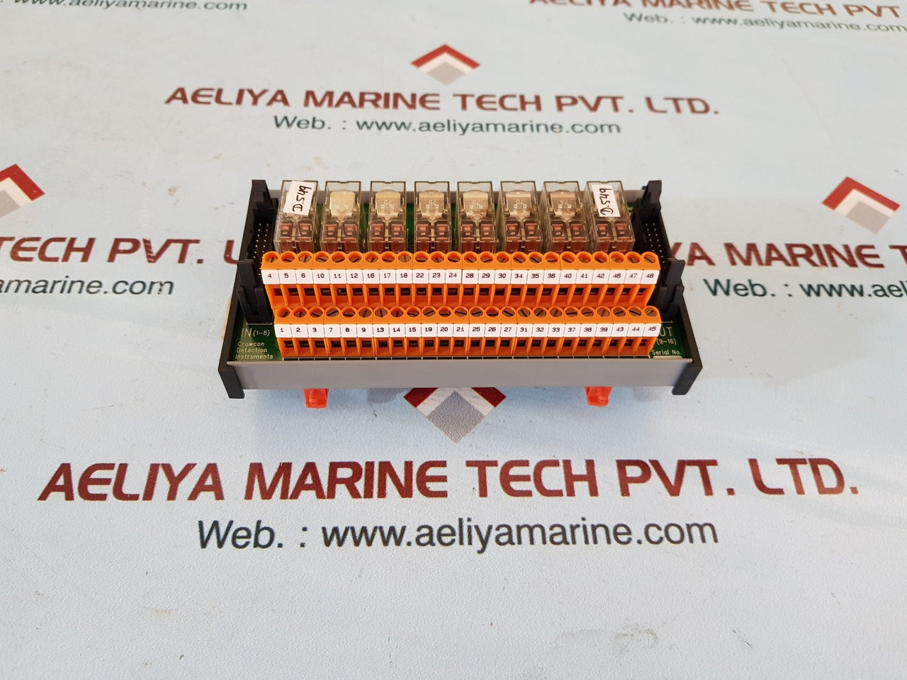 Gas Monitor Relay Module Crowcon detection gas monitor relay module issue 4