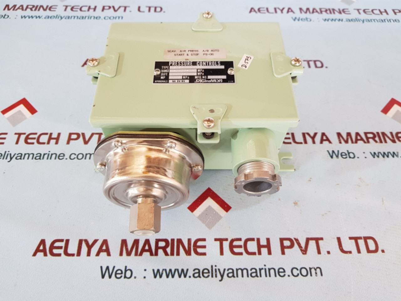 Saginomiya sps-h201wgq pressure controls