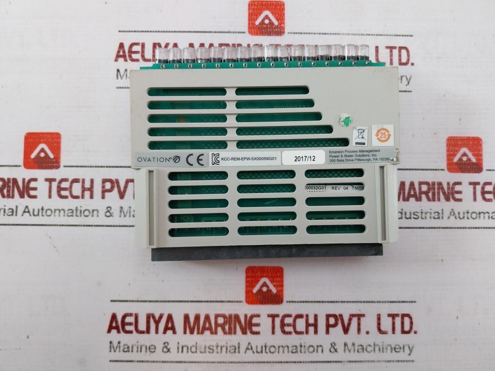 Ovation 5X00059G01 Hart Analog Input Module Rev: 04 1P00003G01