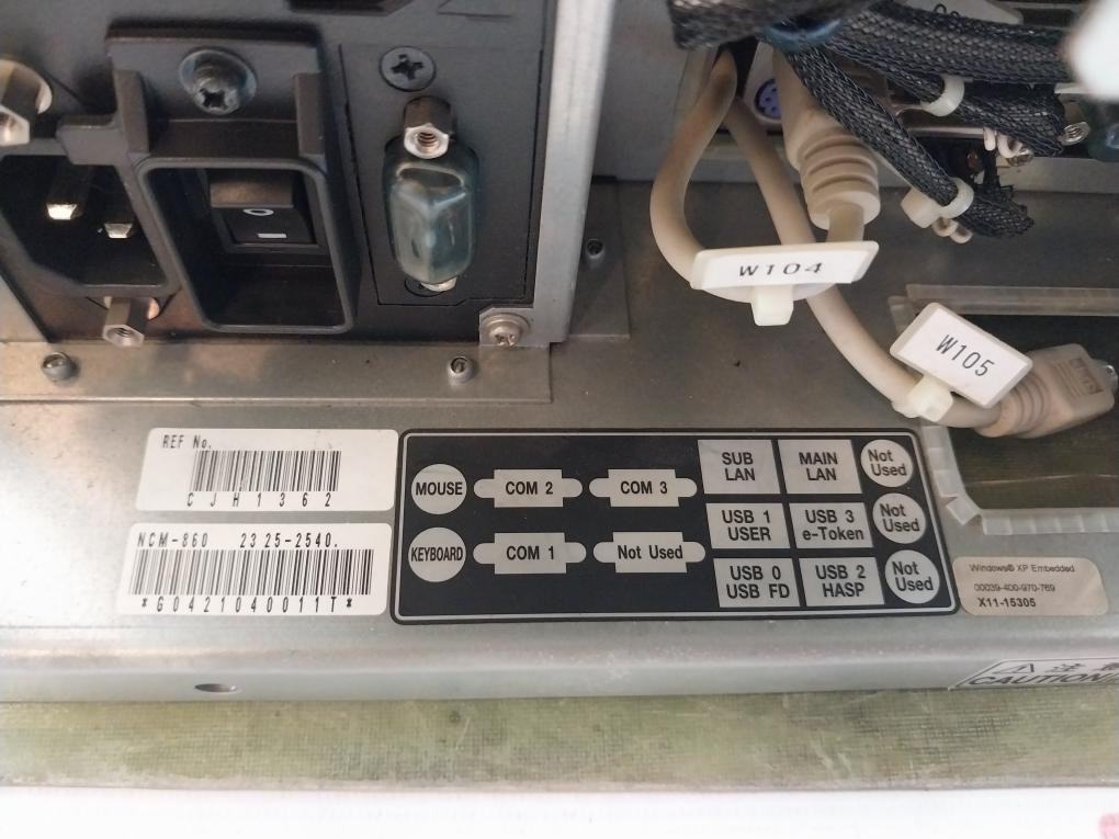 Jrc Ncm-860 Main Control Unit Ncm-860A-pl, A25400096