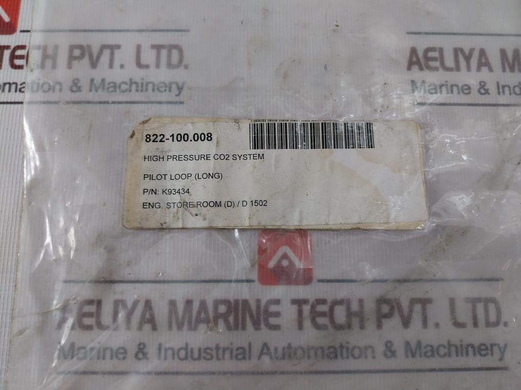 Kidde K93434 Pilot Loop High Pressure Co2 System