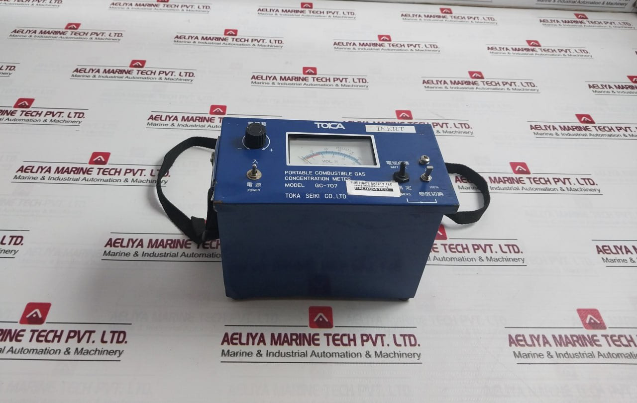 Toka Seiki Gc-707 Portable Combustible Gas Concentration M-740523