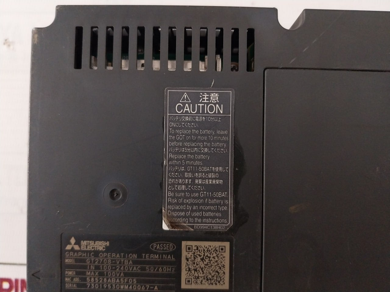 Mitsubishi Electric Got2000 Cc-link Hmi Graphic Operation Terminal