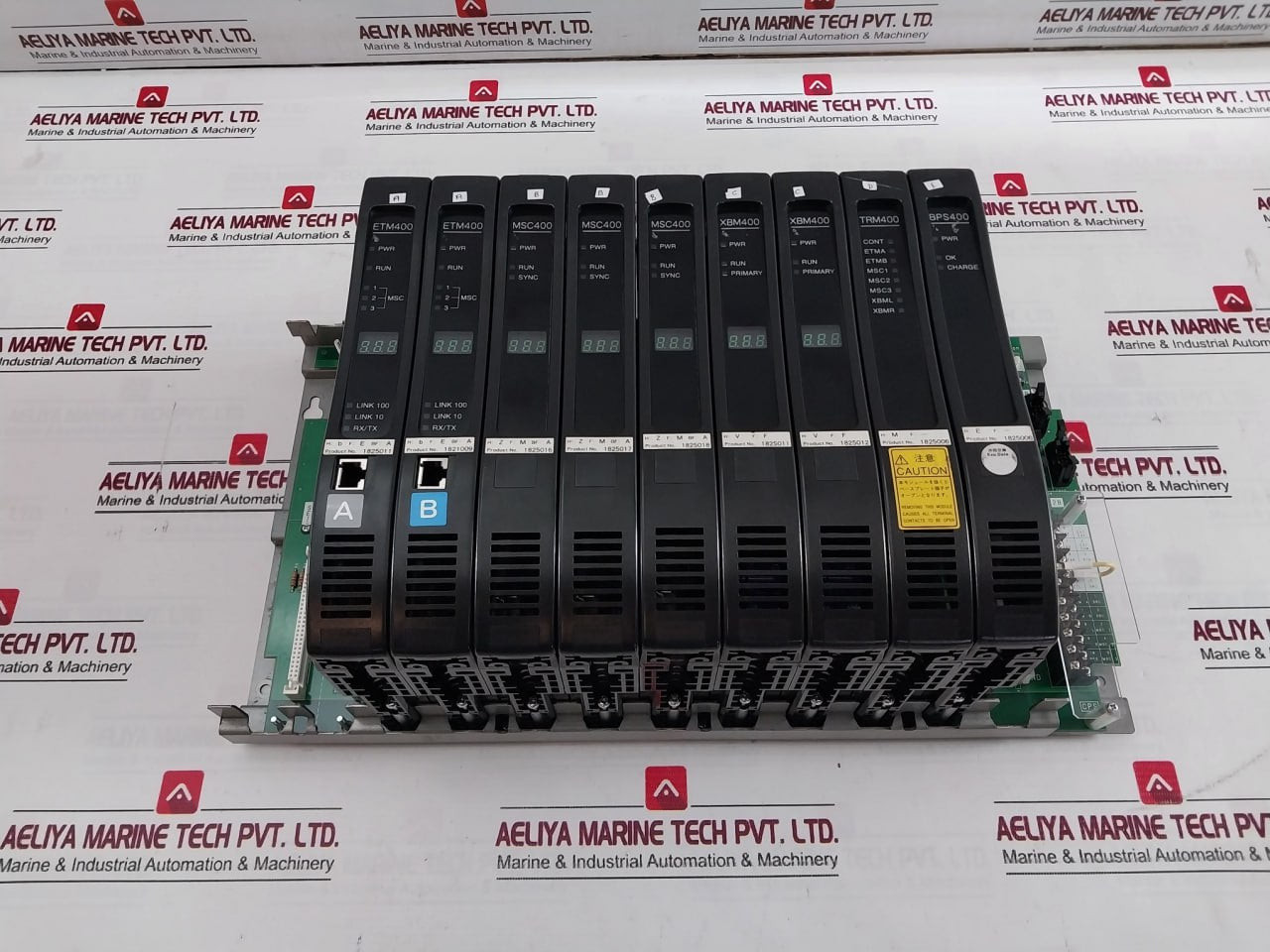 Azbil HD-MBU200 Redundancy FX-Bus Assembly System with ETM400 MSC400 XBM400 TRM400 modules