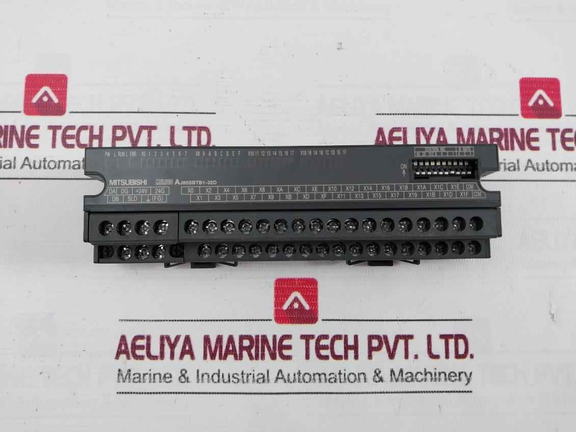 Mitsubishi Electric Aj65Sbtb1-32D Plc Cc-link Compact I/O Module