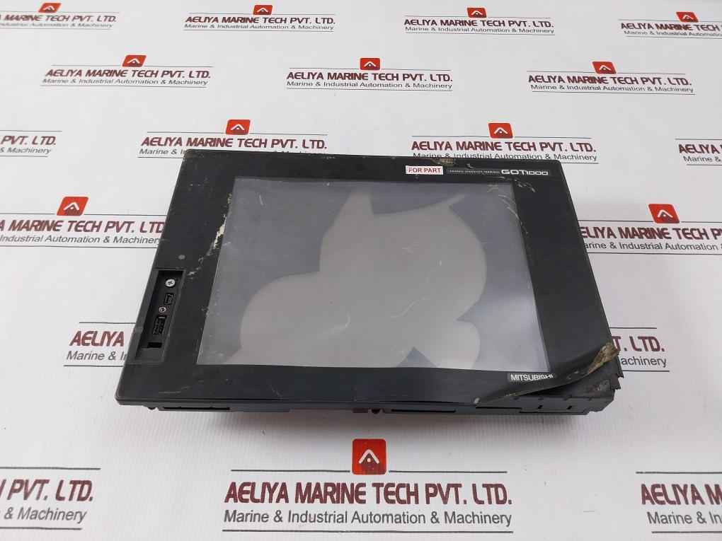 Mitsubishi Gt1672-vnba Graphic Operation Terminal Touchscreen Hmi 