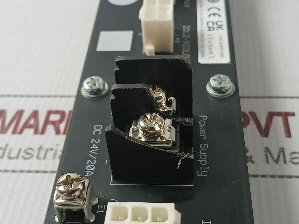 Honeywell Pwa 51307186-175 Header Board Pwb 51307185-100 Dc 24v/20a