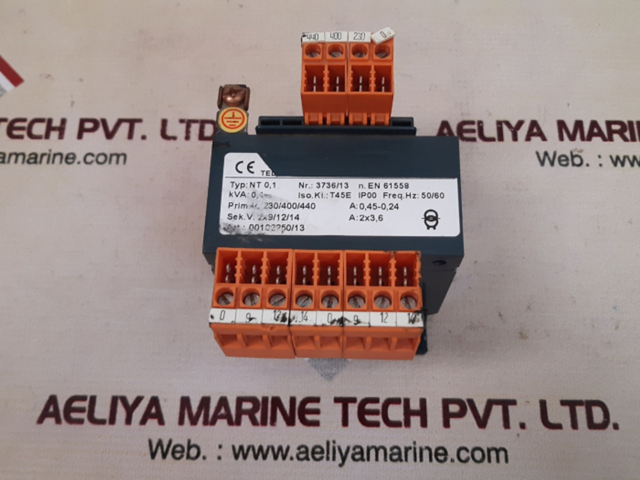 Nt 0,1 motor starter control transformers 61558