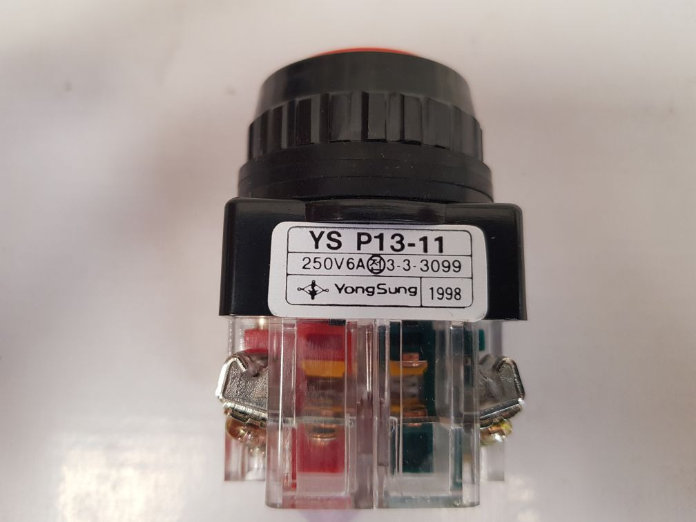 がんばれ！プンサン1〜11 Yongsung Ys P13-11 Push Button Switch Ac 250V 6A Ysp13-11Ry