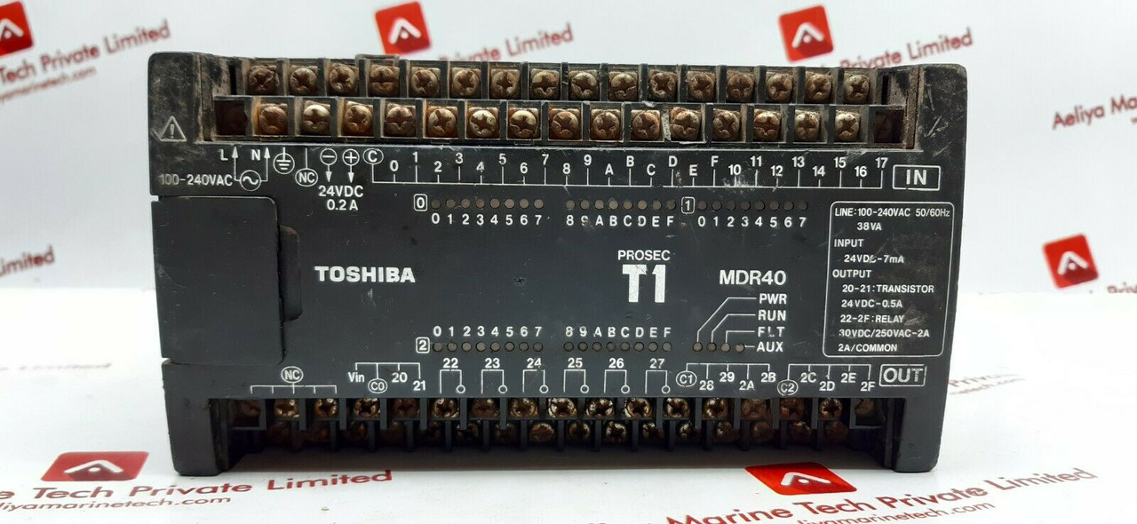 Toshiba Tdr140*6S I/O Module Controller Prosec T1 Mdr40 (Not Working)