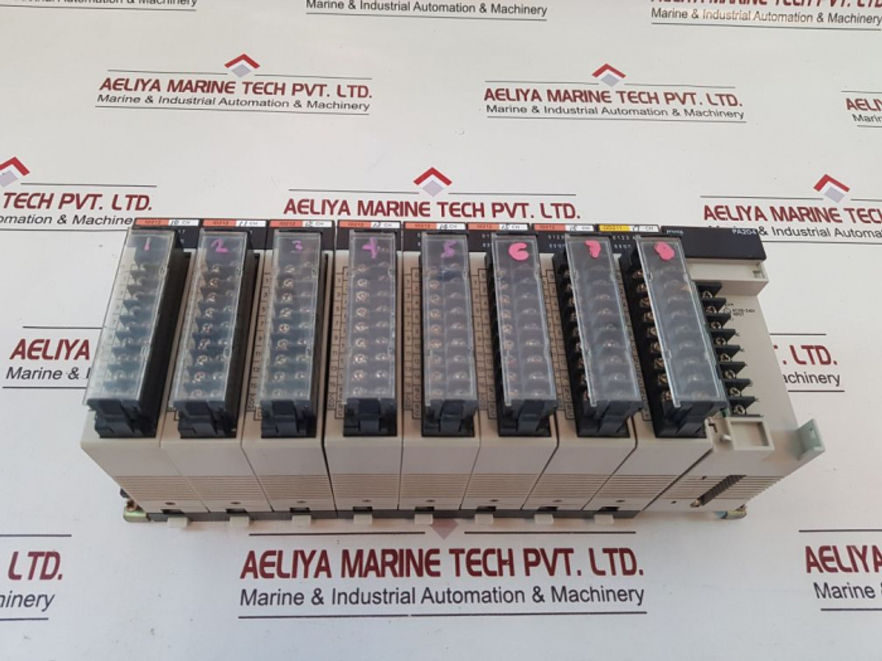 Omron Id212,C200H-od211,C200Hw-pa204 Module Rack 24 Vdc