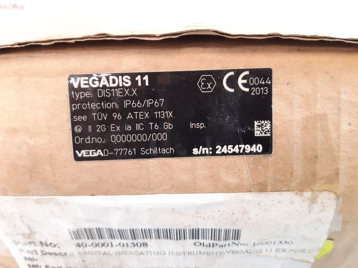 VEGA セット 11点 Vega vegadis 11 dis11ex.x digital indicating sensor