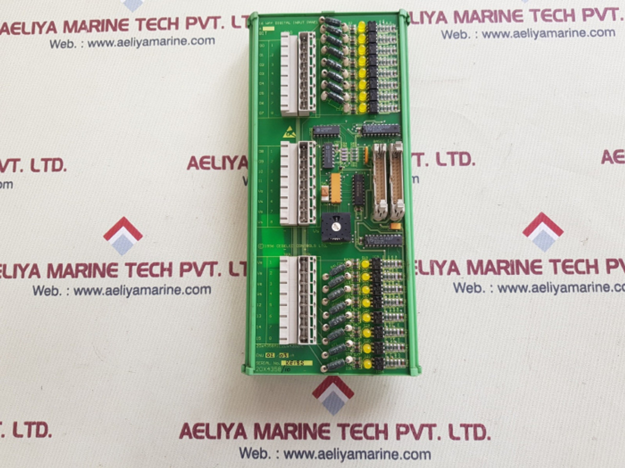 Cegelec m73-60001 16 way digital input panel used