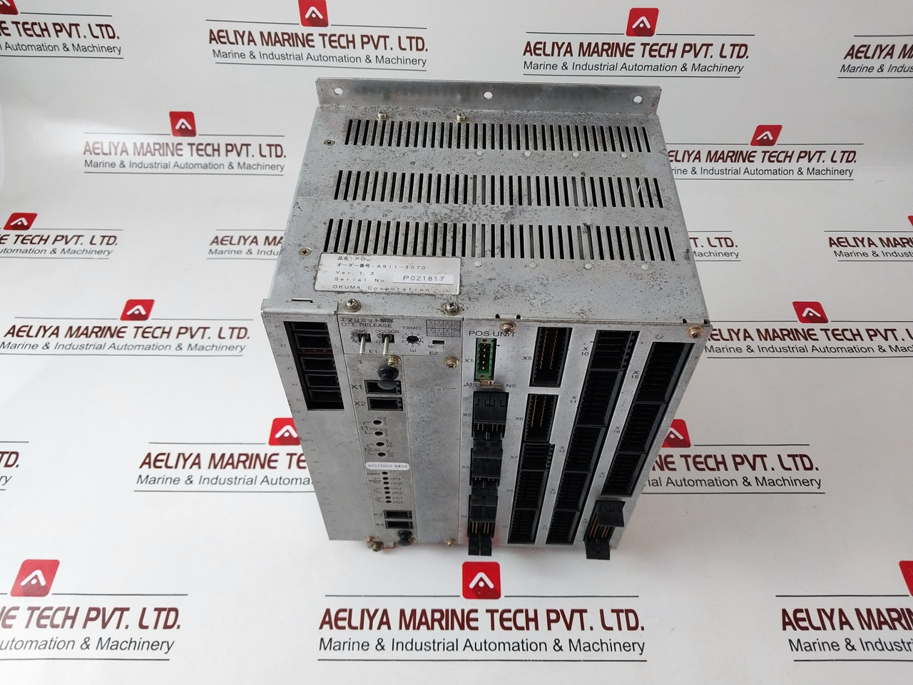 OKUMA オクマ ラック A911-3070 POS ユニット動作保証 Okuma A911-3070 Pos Unit Rack Ver. 1.3 Ag1022 M04 O.T. Release