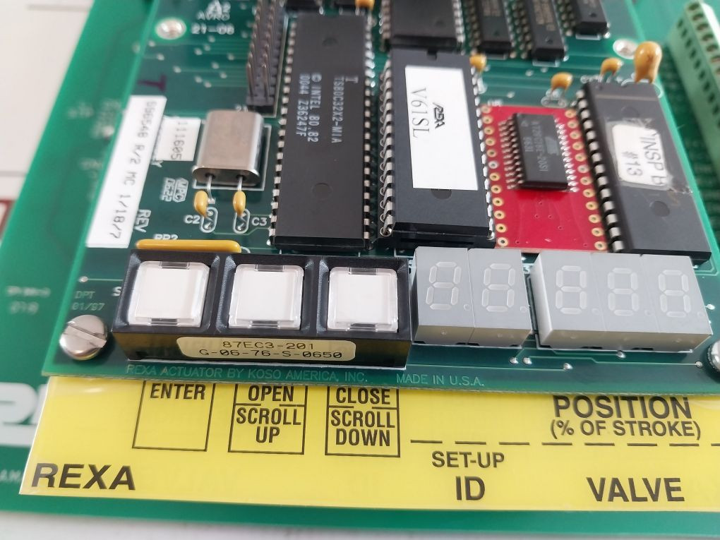 Rexa D95254 Rev. 1 Motherboard