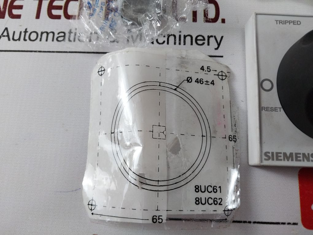 Siemens 8Uc6 Front Drive Handle Rotary