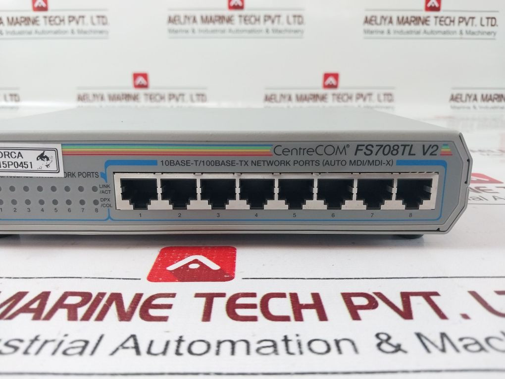 Allied Telesis Centrecom Fs708Tl V2 Ethernet Switch