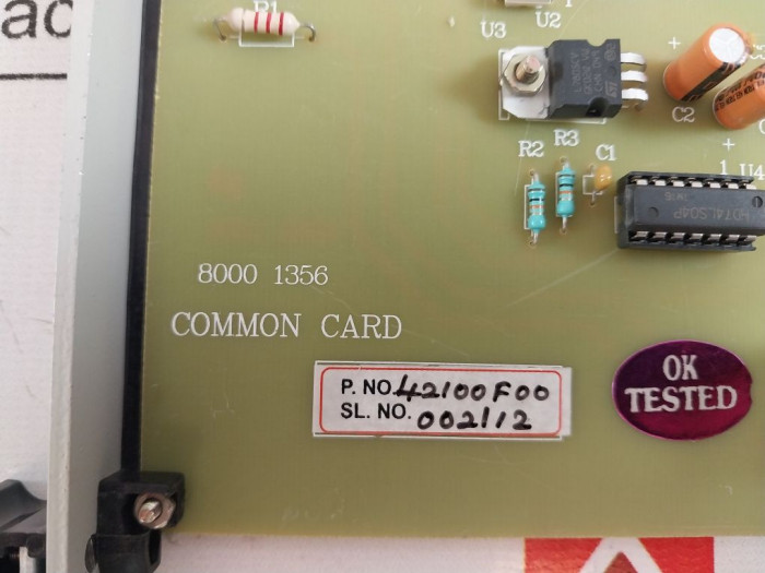 Comc Comc 2100 Common Card 8000 1356