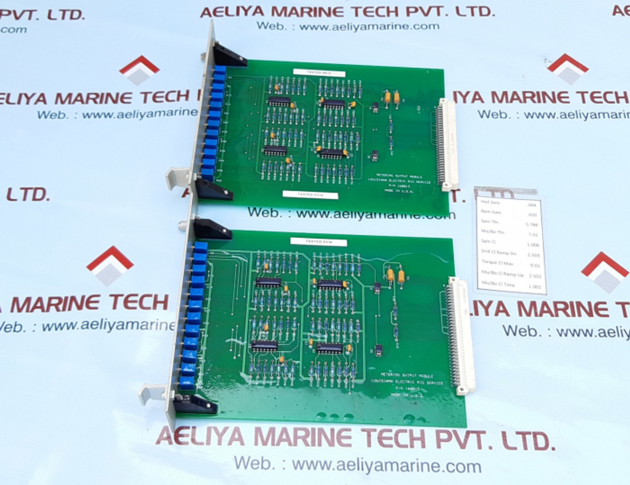 Louisiana 160015 metering output module New