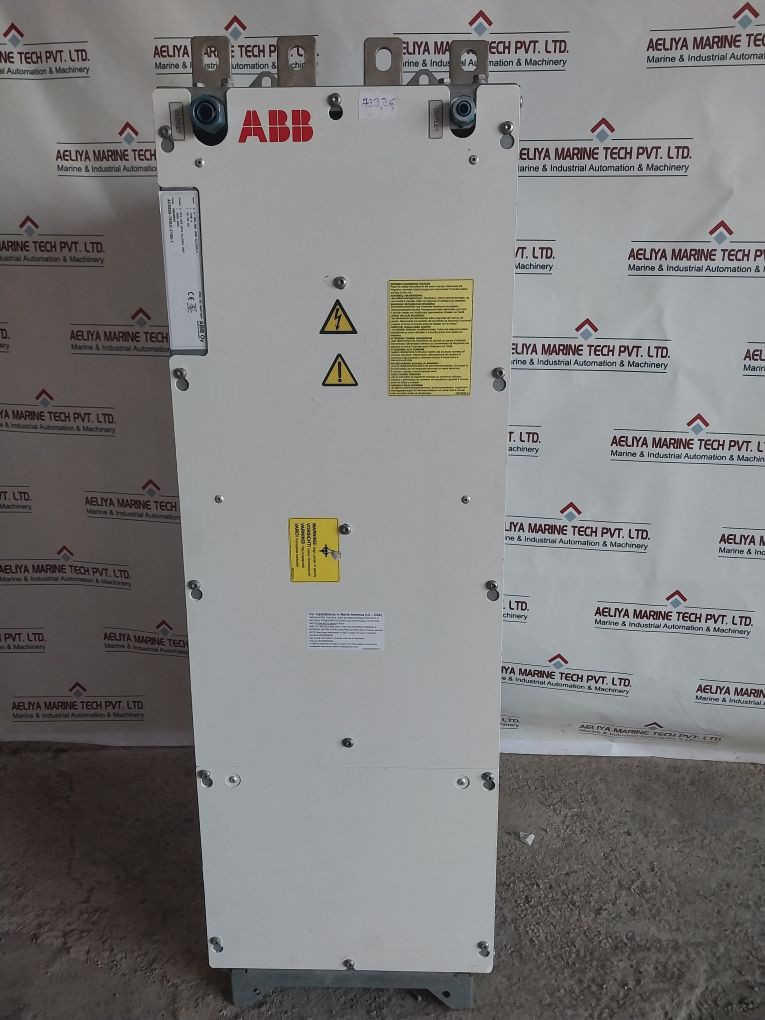 ABB ACS800-704LC-2150-7 IP00 open chassis drive supply unit showing power modules and DSMB-03C control board