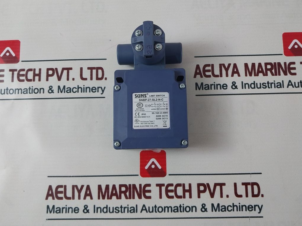 Suns Electric Snbp-27-sl2-n-c Limit Switch Ip65 Ac15 3A/250V