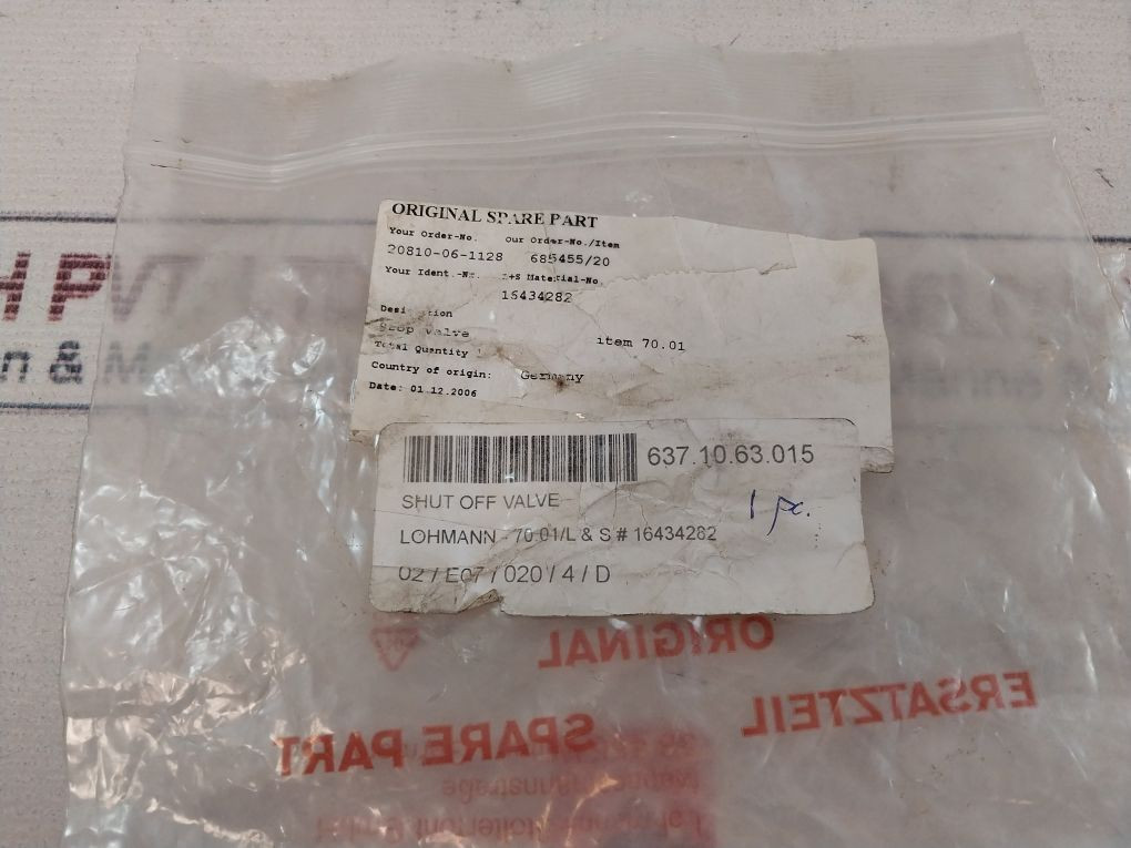 WABCO - 4520021320 - Absperrventil 22 mm