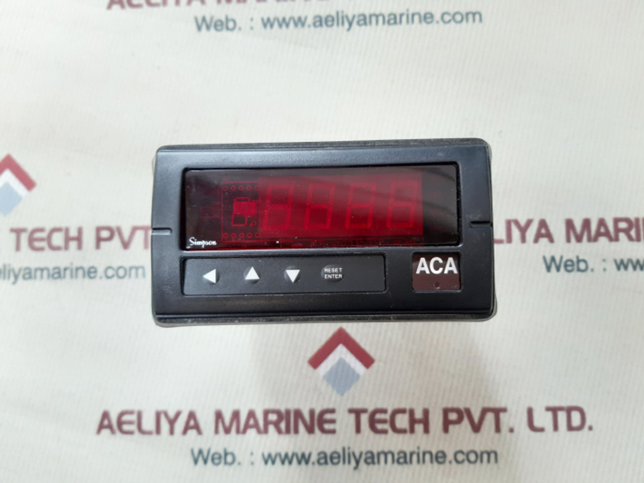 Simpson h335-3-46-0-0-0 digital panel meter