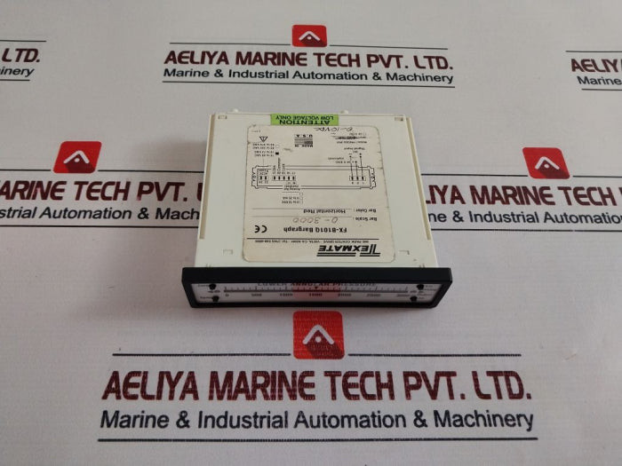 Texmate Fx-b101Q Bargraph Meter 0-3000 I-process (Ip07) Rev: 1 0-10Vdc ...