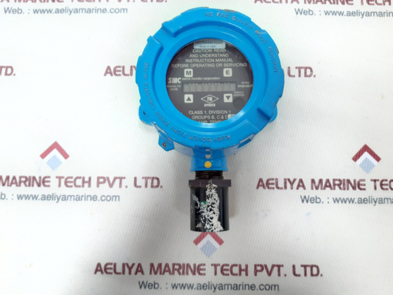 Sierra monitor 5100-02-it combustible gas sensor 4009658