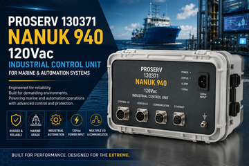 Proserv 130371 Nanuk 940 120Vac Industrial Control Unit for Marine & Automation Systems