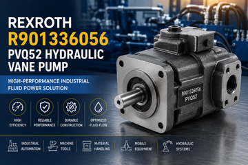 Rexroth R901336056 PVQ52 Hydraulic Vane Pump - High-Performance Industrial Fluid Power Solution