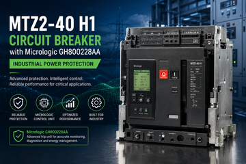 Schneider Electric MTZ2-40 H1 Circuit Breaker with Micrologic GH800228AA - Industrial Power Protection