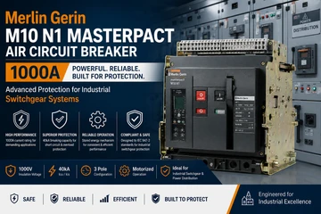 Merlin Gerin M10 N1 Masterpact Air Circuit Breaker 1000A for Industrial Switchgear Protection