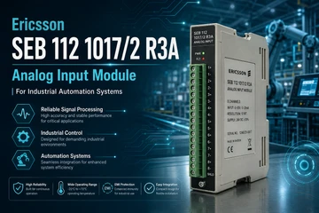 Ericsson SEB 112 1017/2 R3A Analog Input Module for Industrial Automation Systems