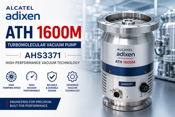 Alcatel Adixen ATH 1600M Turbomolecular Vacuum Pump AHS3371 | High-Performance Vacuum Technology