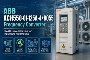 ABB ACH550-01-125A-4+B055 Frequency Converter: HVAC Drive Solution for Industrial Automation