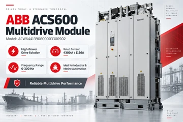 ABB ACW6441390600003300902 ACS600 Multidrive Module | 4300A/1156A 0-300Hz Drive