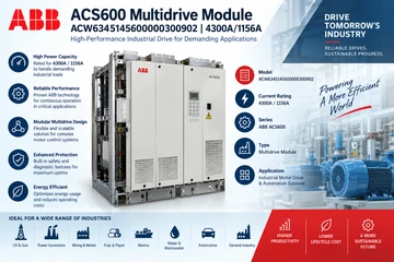 ABB ACS600 Multidrive Module ACW6345145600000300902 | 4300A/1156A Industrial Drive